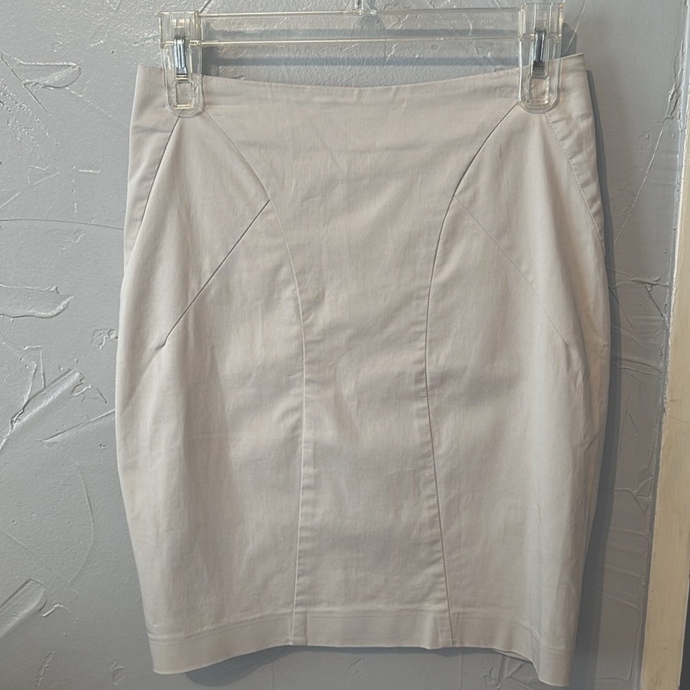 Bebe Light Gray Skirt, Sz 2